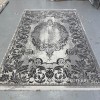 Ковер Для Гостиной Медальон Дизайн 30544 Серый