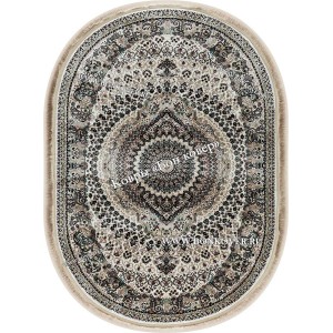 Овальный Ковер с Восточным Узором Медальон Арт 30343