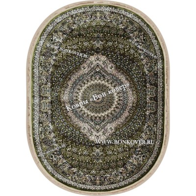 Овальный Ковер с Восточным Узором Медальон Арт 30348