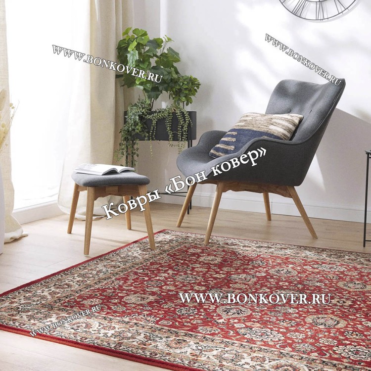 Шерстяной ковер для гостиной дизайн 09